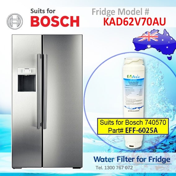 Bosch Fridge Model KAD62V70AU 644845 UltraClarity Fridge Filter for Bosch Replacement Filter EFF - 6025A - WATER FILTER DISTRIBUTORS