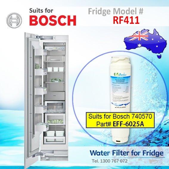 Bosch Fridge Model RF411 644845 644845 UltraClarity Fridge Filter for Bosch Replacement Filter EFF - 6025A - WATER FILTER DISTRIBUTORS