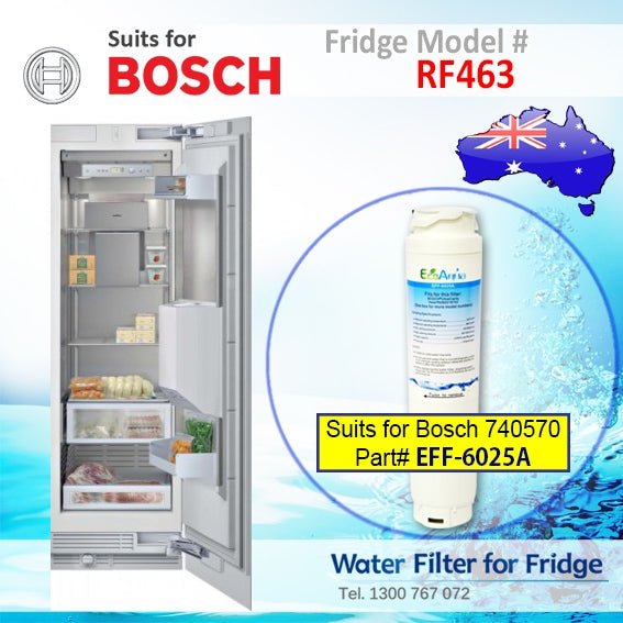 Bosch Fridge Model RF463 644845 644845 UltraClarity Fridge Filter for Bosch Replacement Filter EFF - 6025A - WATER FILTER DISTRIBUTORS