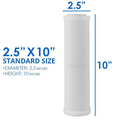 Ceramic Filter 0.5 Micron Coconut Carbon Water Filter 1 Mic Set - WATER FILTER DISTRIBUTORS