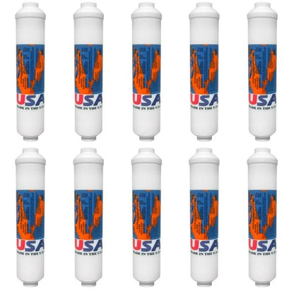 CL10RO - T33 GAC Inline Reverse Osmosis Water Filter Quick connect 1/4" - WATER FILTER DISTRIBUTORS