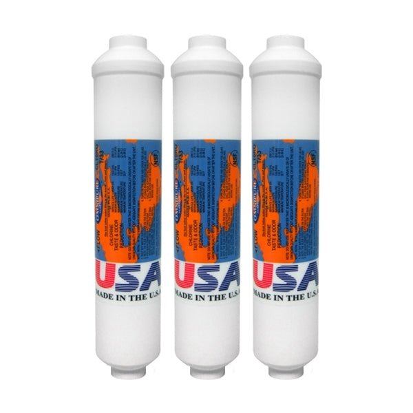 CL10RO - T33 GAC Inline Reverse Osmosis Water Filter Quick connect 1/4" - WATER FILTER DISTRIBUTORS