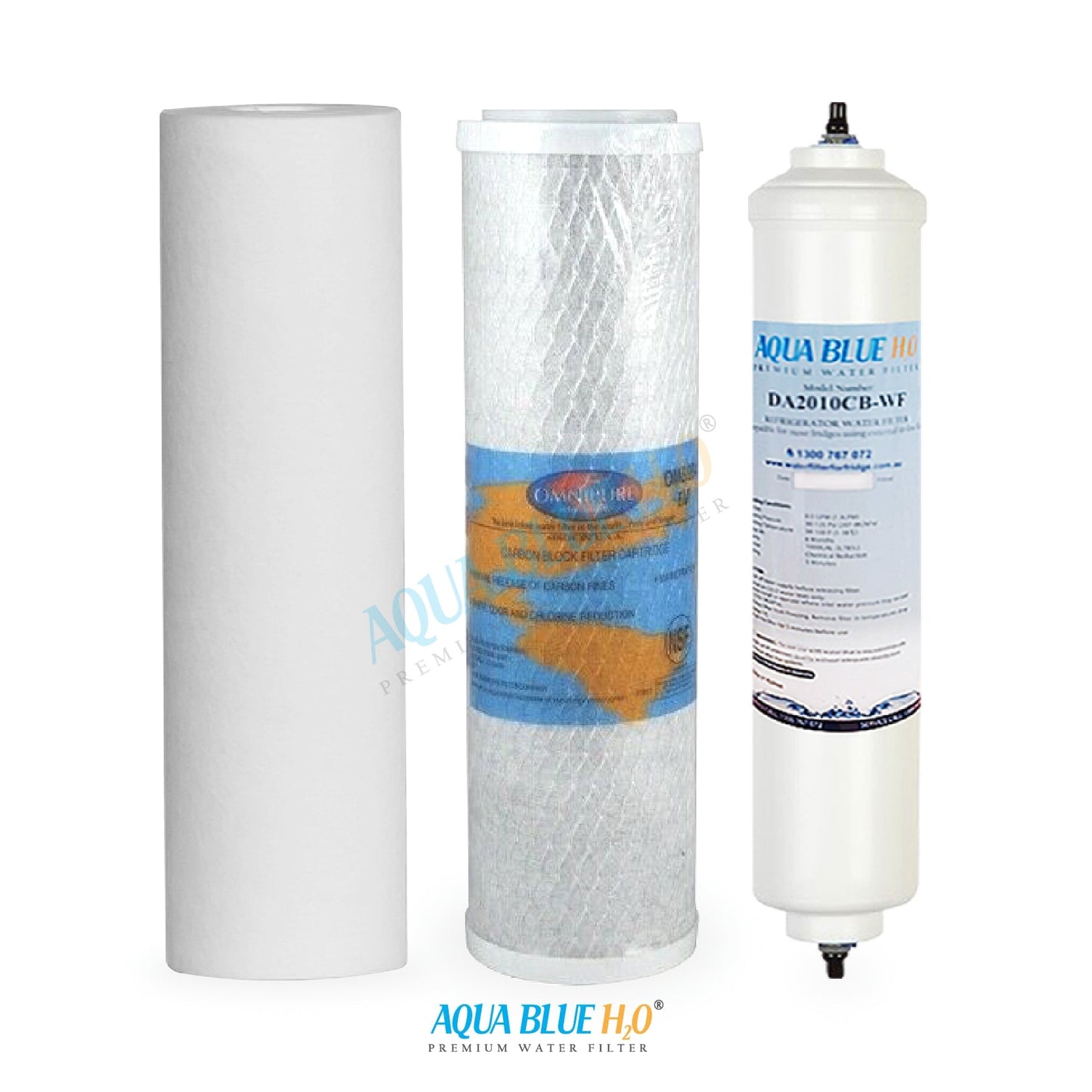 Clean and Clear Filter Set To Suit 3 Stage Reverse Osmosis System - WATER FILTER DISTRIBUTORS