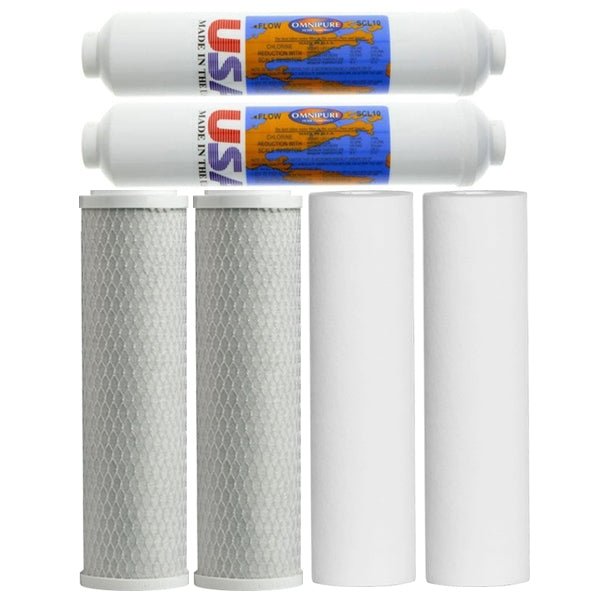 Clean and Clear Undersink Filter set - WATER FILTER DISTRIBUTORS