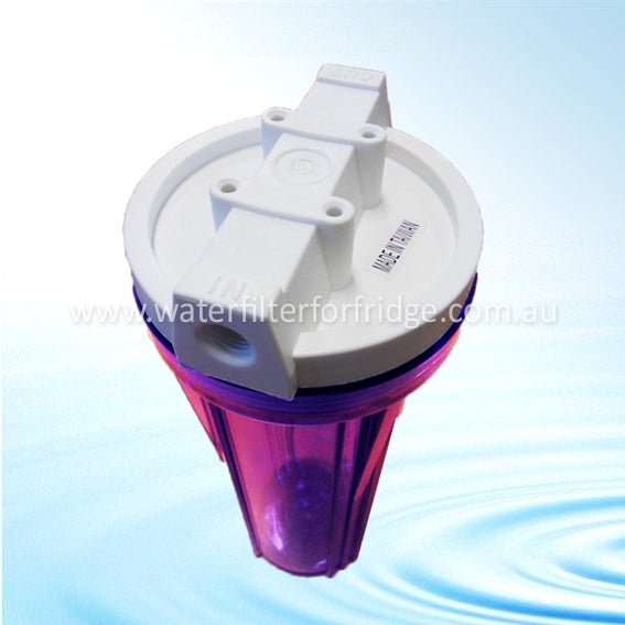 Clear Water Filter Housing 10" x 2.5" with 3/4" Ports | Suit Brewing - WATER FILTER DISTRIBUTORS