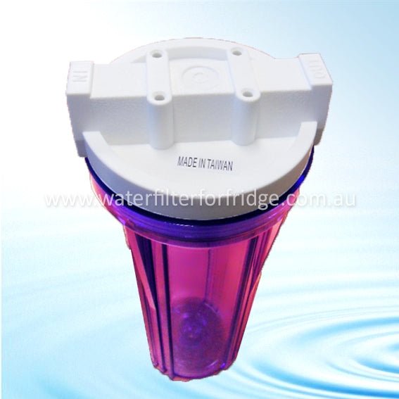 Clear Water Filter Housing 10" x 2.5" with 3/4" Ports | Suit Brewing - WATER FILTER DISTRIBUTORS