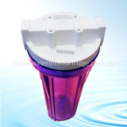 Clear Water Filter Housing 10" x 2.5" with 3/4" Ports | Suit Brewing - WATER FILTER DISTRIBUTORS