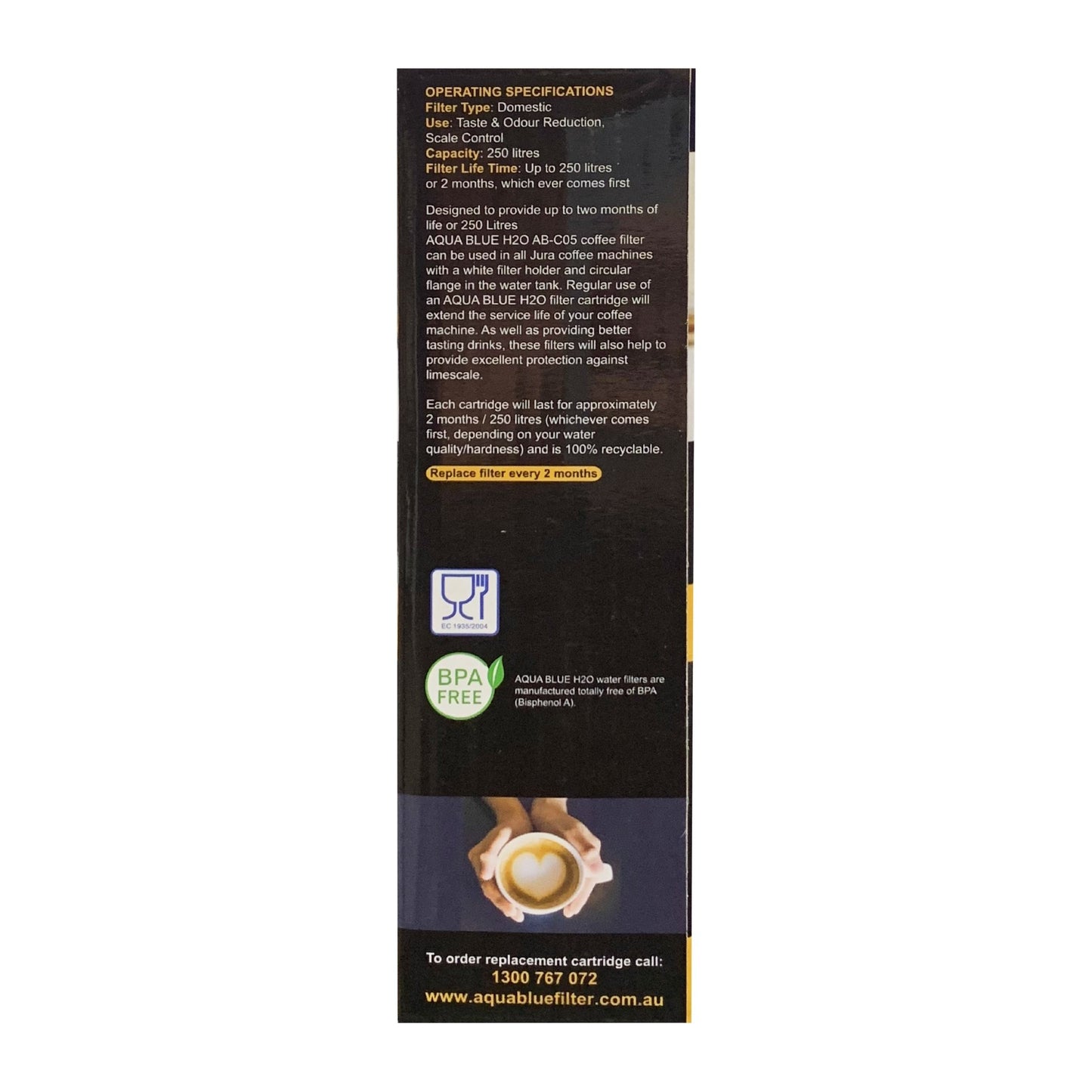 Compatible Coffee Machine Water Filter Replacement for Krups Claris F088 AB - C05 - WATER FILTER DISTRIBUTORS