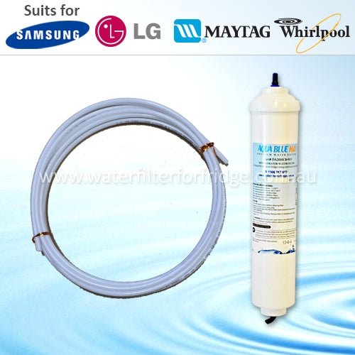 Compatible Water Filter + FMP 350 Water Pressure Reducing Valve + Water Line Tube Hose Kit 5m, 1/4 inch Set - WATER FILTER DISTRIBUTORS