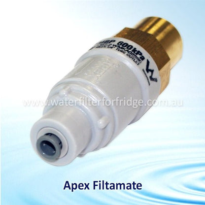 Compatible Water Filter + FMP 350 Water Pressure Reducing Valve + Water Line Tube Hose Kit 5m, 1/4 inch Set - WATER FILTER DISTRIBUTORS