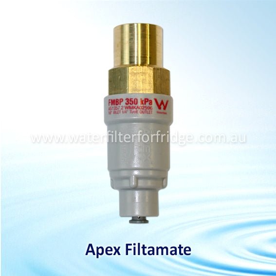 Compatible Water Filter + FMP 350 Water Pressure Reducing Valve + Water Line Tube Hose Kit 5m, 1/4 inch Set - WATER FILTER DISTRIBUTORS