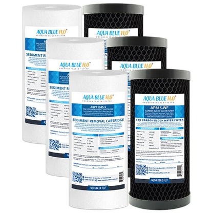 Compatible with WH2 30 Replacement Water Filter Cartridges PX05MP1 CB10MP110 inch - WATER FILTER DISTRIBUTORS