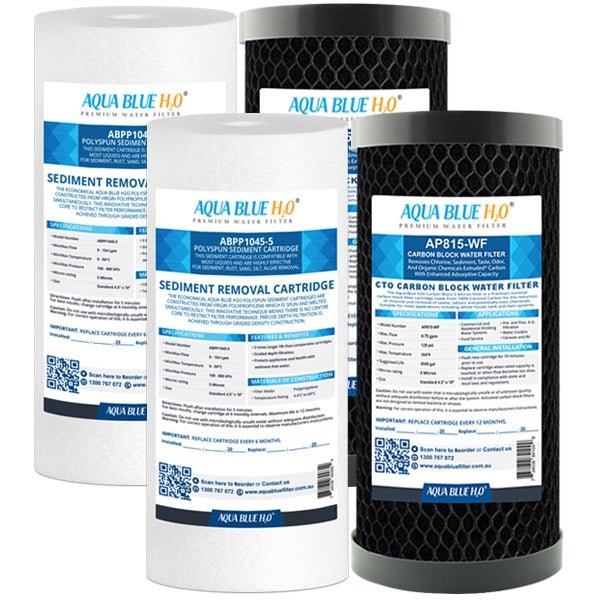 Compatible with WH2 30 Replacement Water Filter Cartridges PX05MP1 CB10MP110 inch - WATER FILTER DISTRIBUTORS