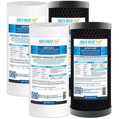 Compatible with WH2 30 Replacement Water Filter Cartridges PX05MP1 CB10MP110 inch - WATER FILTER DISTRIBUTORS