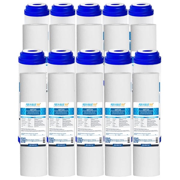 Cuno AP110 and AP117 Sediment with GAC Carbon Water Filter Replacement by Aqua Blue - WATER FILTER DISTRIBUTORS