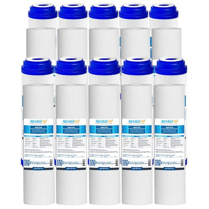 Cuno AP110 and AP117 Sediment with GAC Carbon Water Filter Replacement by Aqua Blue - WATER FILTER DISTRIBUTORS
