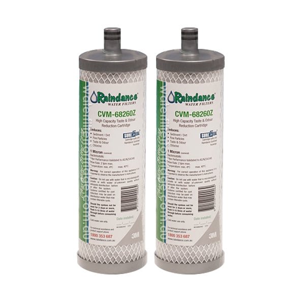 CVM - 68260Z Raindance 1 micron “SureSeal” Carbon Cartridge - WATER FILTER DISTRIBUTORS