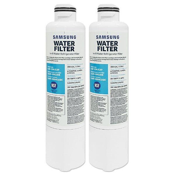 DA29 - 00020A, B, B - 1 Genuine Samsung fridge filters - WATER FILTER DISTRIBUTORS