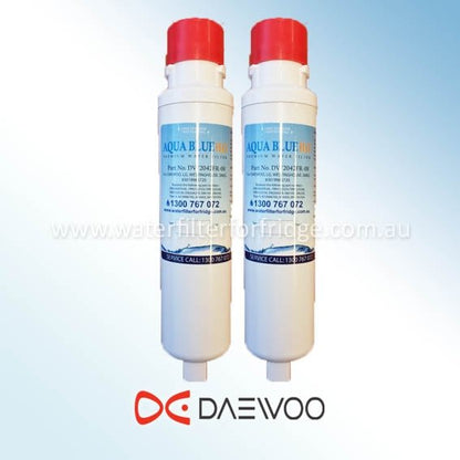 Daewoo Fridge Model FRN_Y22F2VI﻿ Aqua Blue H2O DW2042FR - 09﻿ - WF Daewoo Smeg Westinghouse Replacement Cartridge - WATER FILTER DISTRIBUTORS