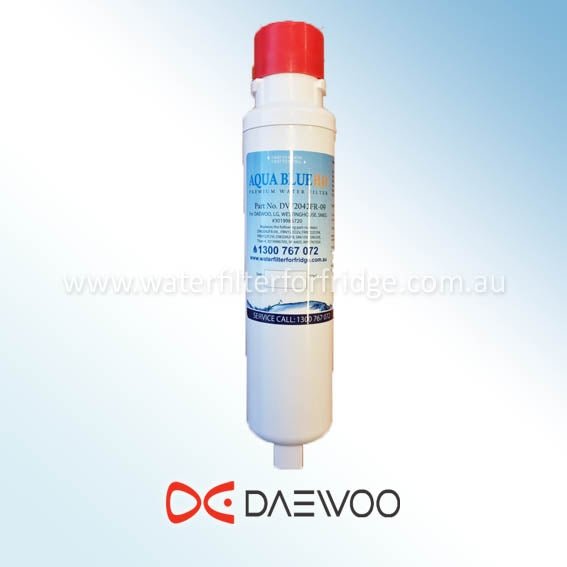 Daewoo Fridge Model RFS26D1T﻿ Aqua Blue H2O DW2042FR - 09﻿ - WF Daewoo Smeg Westinghouse Replacement Cartridge - WATER FILTER DISTRIBUTORS