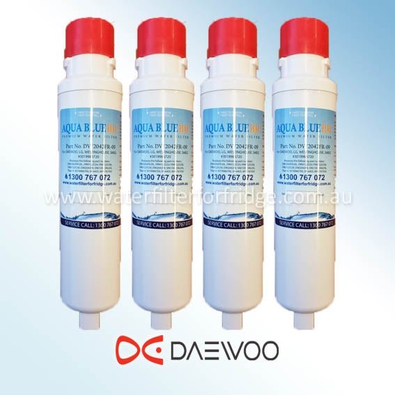 Daewoo Fridge Model RFS26D1T﻿ Aqua Blue H2O DW2042FR - 09﻿ - WF Daewoo Smeg Westinghouse Replacement Cartridge - WATER FILTER DISTRIBUTORS