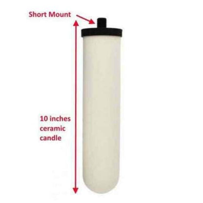 Doulton Compatible Ceramic Candle Water Filter 10"x 2.0" - WATER FILTER DISTRIBUTORS