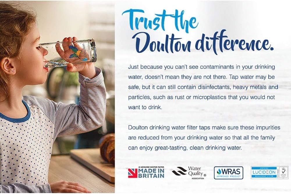 Doulton Genuine Ultra Fluoride removal filter W9120133 7" - WATER FILTER DISTRIBUTORS