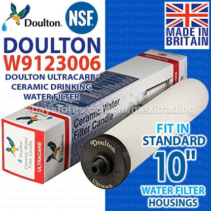 Doulton W9123053 UltraCarb Ceramic Filter Candle - WATER FILTER DISTRIBUTORS