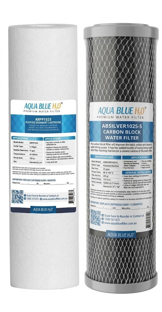 TW2000 DUAL UNDERSINK FILTER KIT  ABSEDI WITH ABCTO