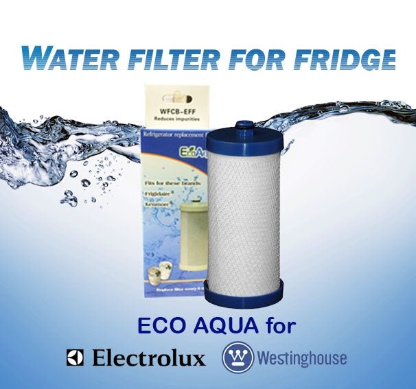 EcoAqua Fridge Filter 1438545 / 218904501 / WF1CB - suits Westinghouse - WATER FILTER DISTRIBUTORS