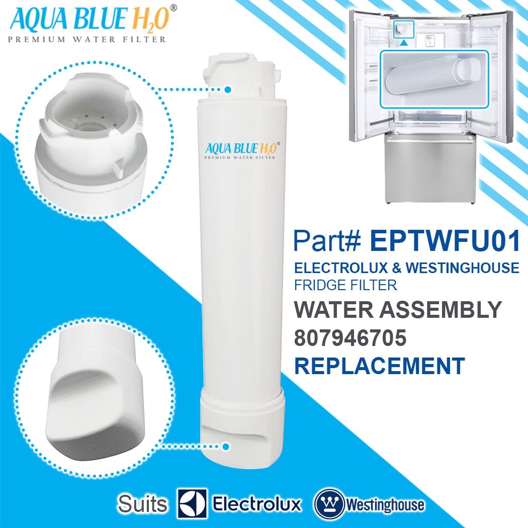 ELECTROLUX and WESTINGHOUSE Fridge Filter Compatible EPTWFU01 807946705 ACC204 UNILUX - WATER FILTER DISTRIBUTORS