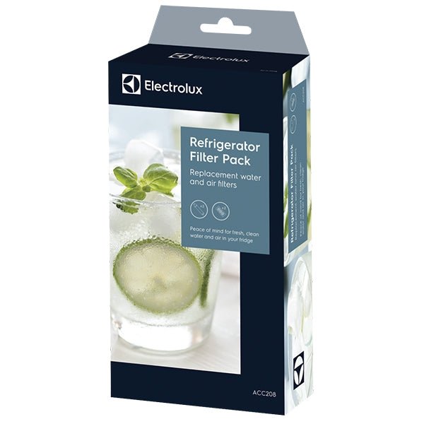 Electrolux Westinghouse Fridge Water Filter and Air Filter set ACC208 2 filter Each - WATER FILTER DISTRIBUTORS