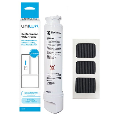 Electrolux Westinghouse Fridge Water Filter and Air Filter set EPTWFU01 PureAir Ultra 242047806 - WATER FILTER DISTRIBUTORS