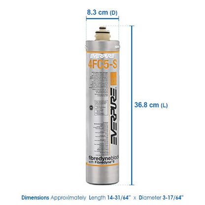 Everpure 4FC5 - S EV9693 - 31 High Flow System Filter Cartridge - WATER FILTER DISTRIBUTORS