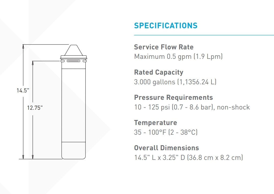 Everpure 4H Food Service Water Filter Commercial EV9611 - 00 - WATER FILTER DISTRIBUTORS