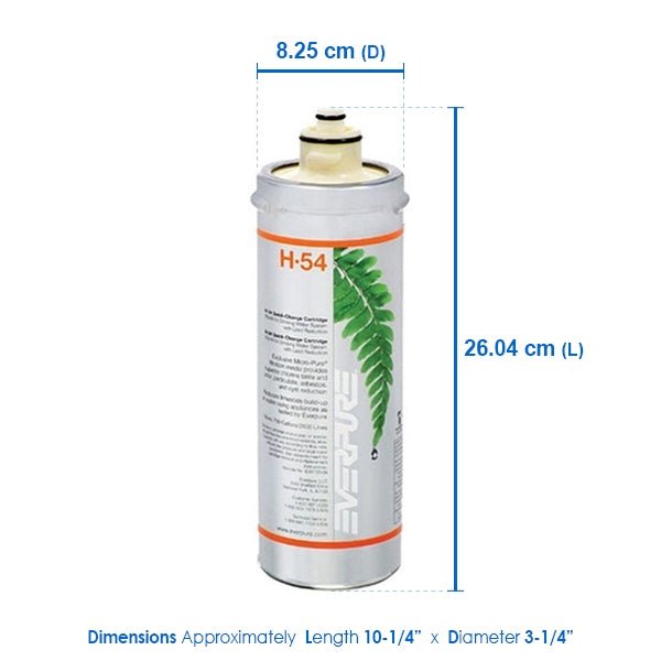 Everpure Filter Cartridge OCS² H54 H - 54 EV961802 / EV961807 - WATER FILTER DISTRIBUTORS
