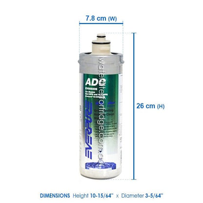 Everpure OCS² ADC H54 0.5 Micron Cartridge EV9592 - 06 for caravans / RV & marine - WATER FILTER DISTRIBUTORS
