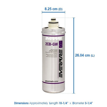 Everpure Premium 2CB - GW Compatible with WFA12 Filter Cartridges - WATER FILTER DISTRIBUTORS