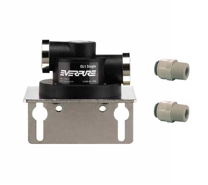 Everpure Water Filter QL1 Head suit most Everpure Filter 3/8inch BSP thread EV925618 - WATER FILTER DISTRIBUTORS
