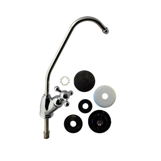 Faucet D Drinking Water Filter Tap Chrome Plated Faucets Round Handle - WATER FILTER DISTRIBUTORS