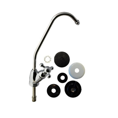 Faucet D Drinking Water Filter Tap Chrome Plated Faucets Round Handle - WATER FILTER DISTRIBUTORS