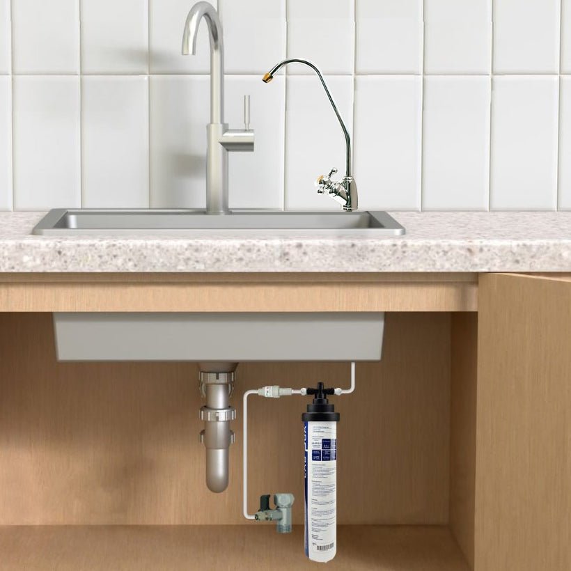 Faucet D Drinking Water Filter Tap Chrome Plated Faucets Round Handle - WATER FILTER DISTRIBUTORS