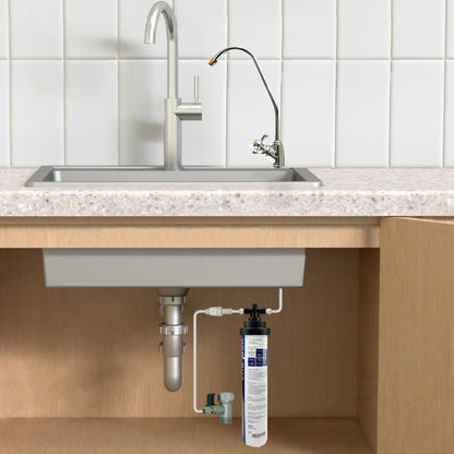 Faucet D Drinking Water Filter Tap Chrome Plated Faucets Round Handle - WATER FILTER DISTRIBUTORS