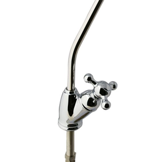 Faucet D Drinking Water Filter Tap Chrome Plated Faucets Round Handle - WATER FILTER DISTRIBUTORS