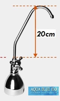 Faucet D Drinking Water Filter Tap Chrome Plated Faucets Round Handle - WATER FILTER DISTRIBUTORS