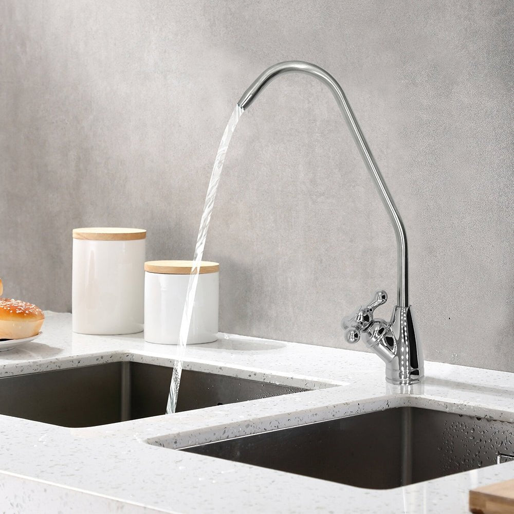 Faucet K Drinking Water Filter Tap Chrome Plated faucets round handle - WATER FILTER DISTRIBUTORS