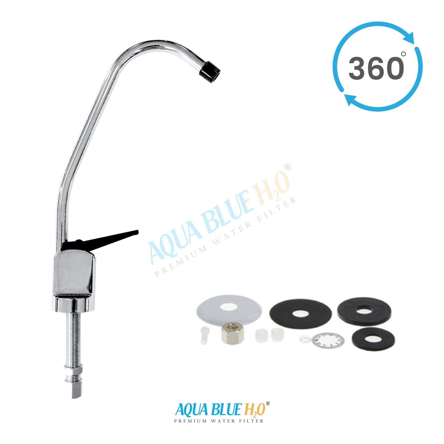 Faucet Water Filter Reverse Osmosis Faucet Tap With Black Lever - WATER FILTER DISTRIBUTORS