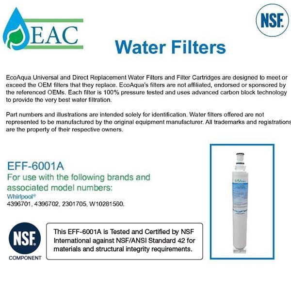 Fisher and Paykel Fridge Filter 842802/839041 - WATER FILTER DISTRIBUTORS