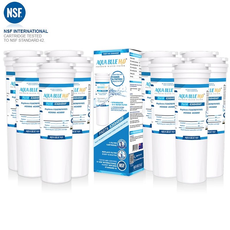Fisher & Paykel 862285 / 836848 AQUA BLUE H20 836848 - WF - WATER FILTER DISTRIBUTORS