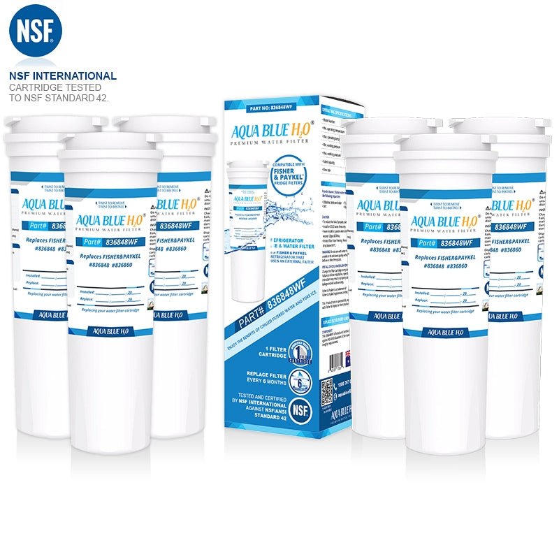 Fisher & Paykel 862285 / 836848 AQUA BLUE H20 836848 - WF - WATER FILTER DISTRIBUTORS